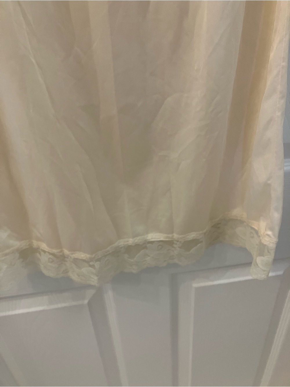 Cream Lace vintage half slip - Picture 3 of 5